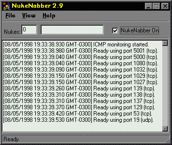 Nukenabber, en su constante vigilancia